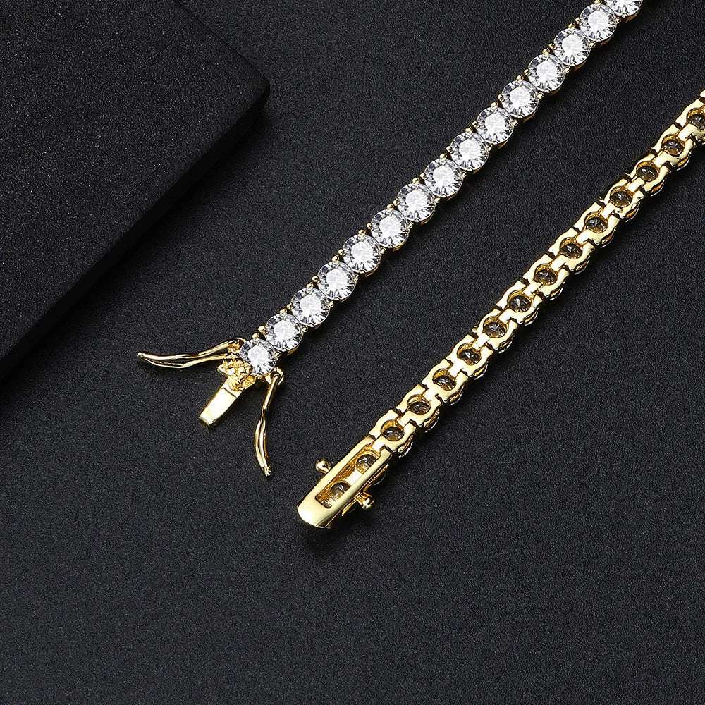 Luxury Tennis Bracelet for Hip Hop Iced Out Zircon