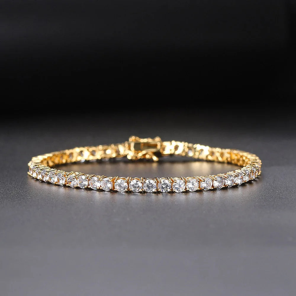 Luxury Tennis Bracelet for Hip Hop Iced Out Zircon