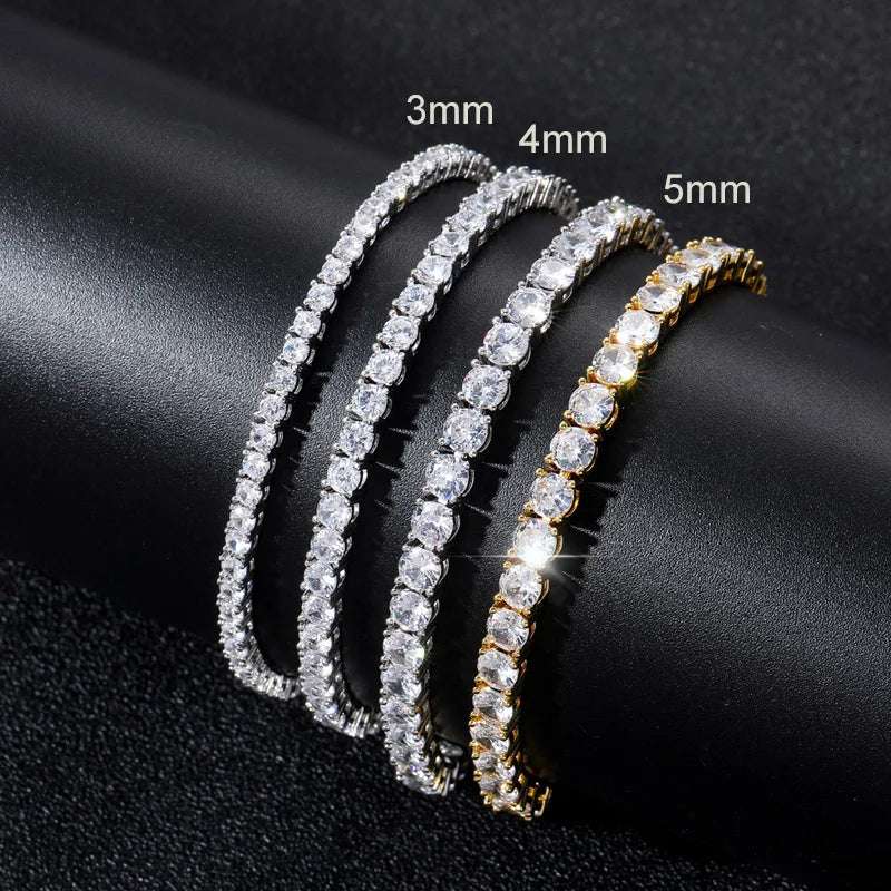 Luxury Tennis Bracelet for Hip Hop Iced Out Zircon